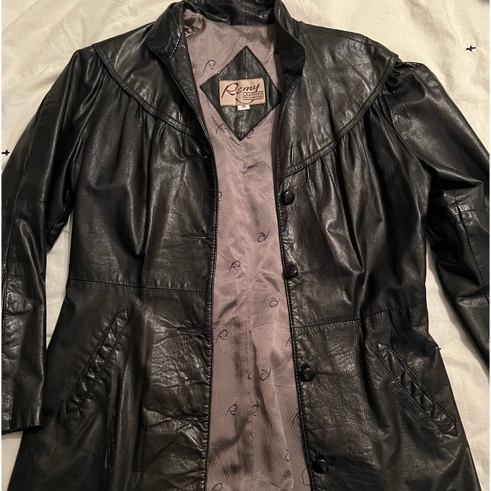 Remy Leather jacket black